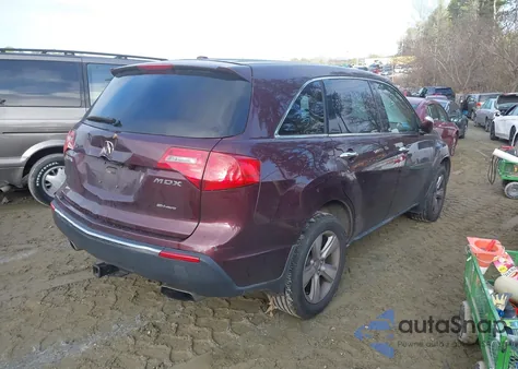 2010 Acura Mdx Technology Package z USA, uszkodzony, nr VIN 2HNYD2H47AH521105